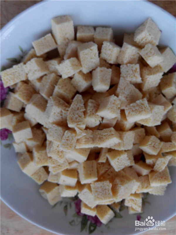 西红柿炒冻豆腐