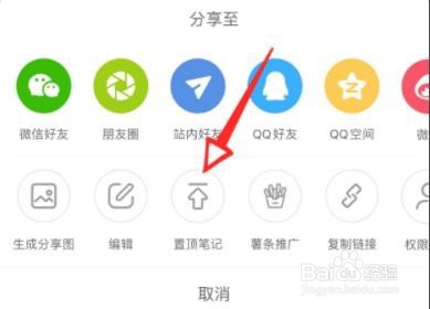 小红书怎么置顶自己的笔记