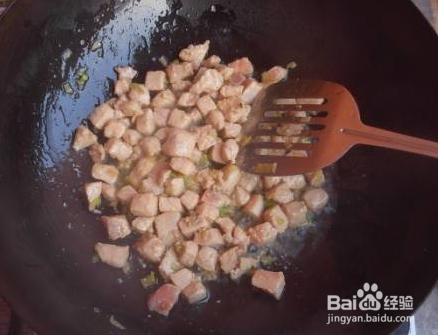 懒人香菇肉丁炒饭