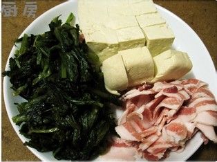 北方冬季家常菜---雪里蕻炖豆腐