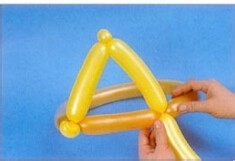 魔法气球造型教程系列之：[17]棒球帽