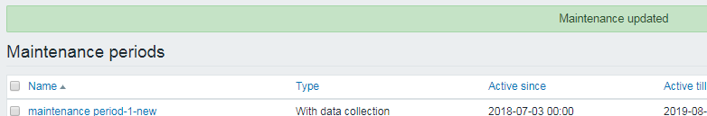 如何在zabbix的维护周期中修改周期？