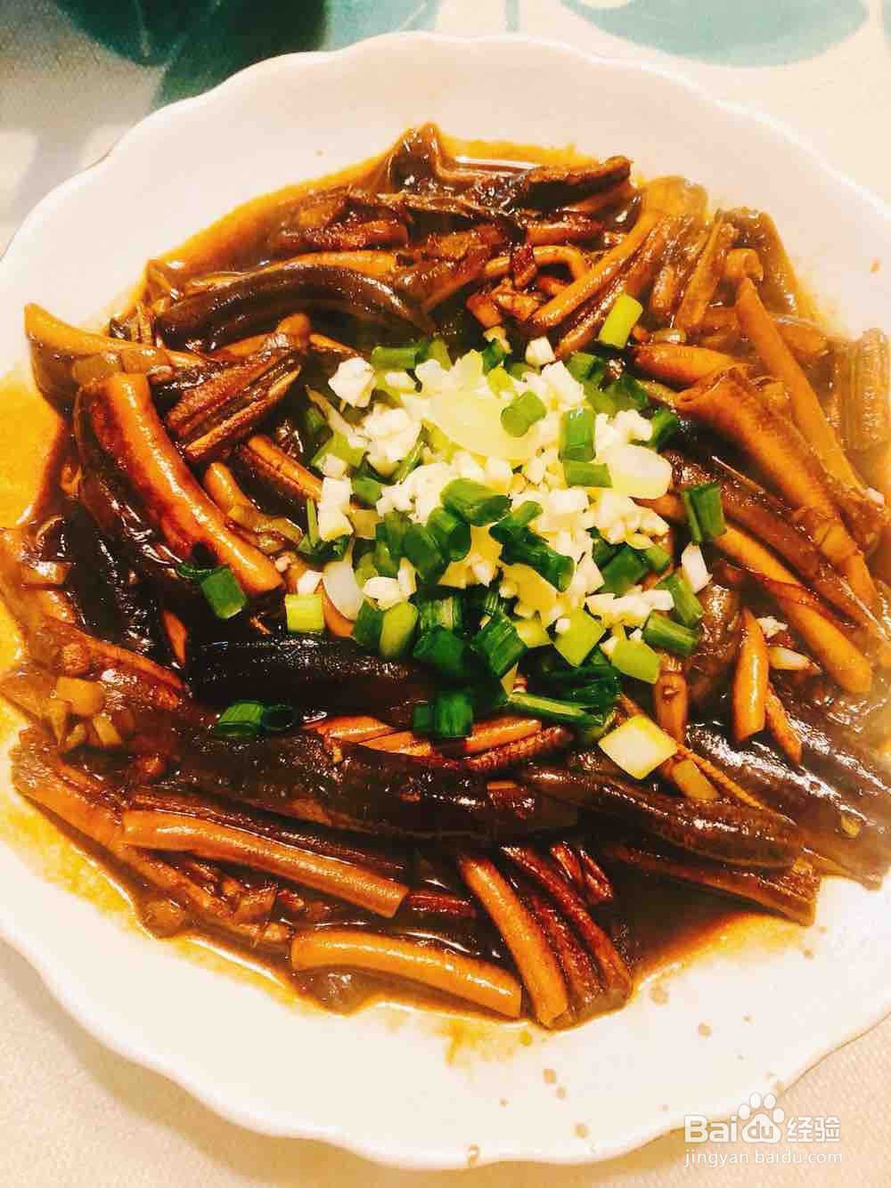 美味的响油鳝丝