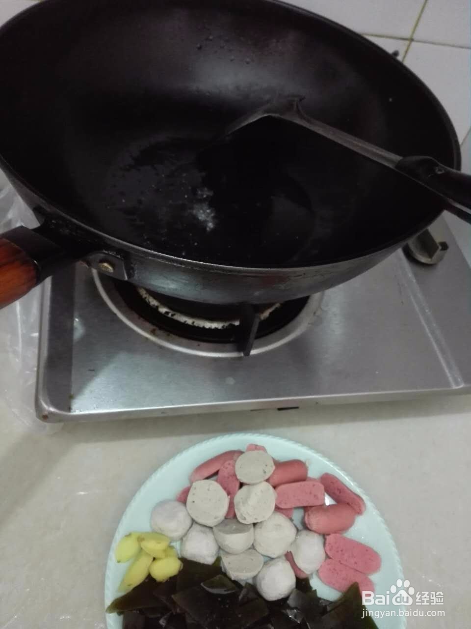 肉丸火腿海带汤