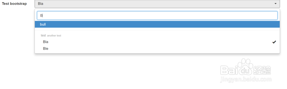 bootstrap如何实现下拉框select搜索功能