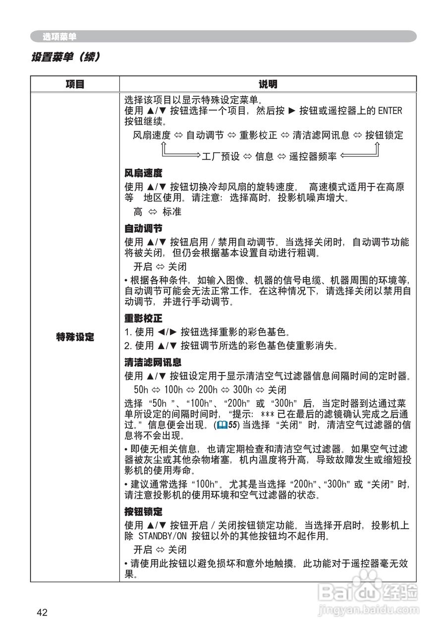 日立 CP-X260投影机说明书:[5]
