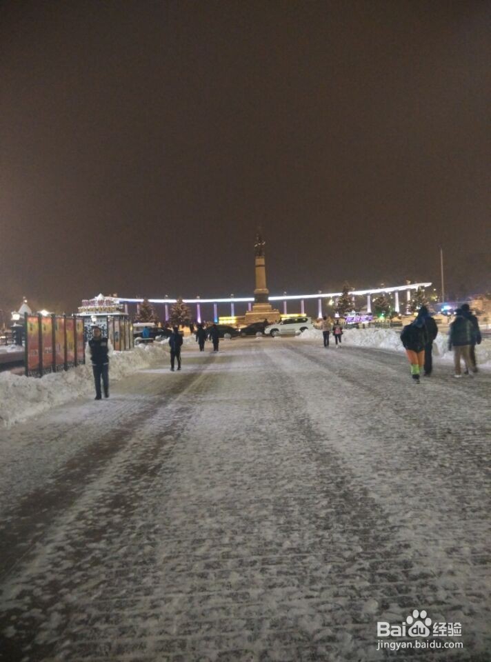哈尔滨索菲亚、中央大街雪天游玩攻略