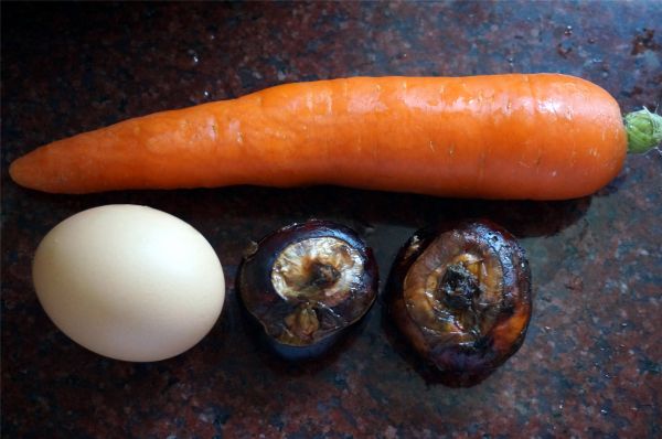 红萝卜马蹄炒肉末