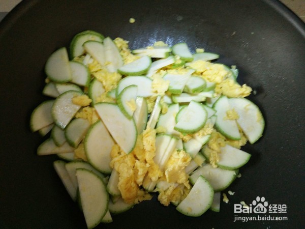 如何制作角瓜酱炒蛋