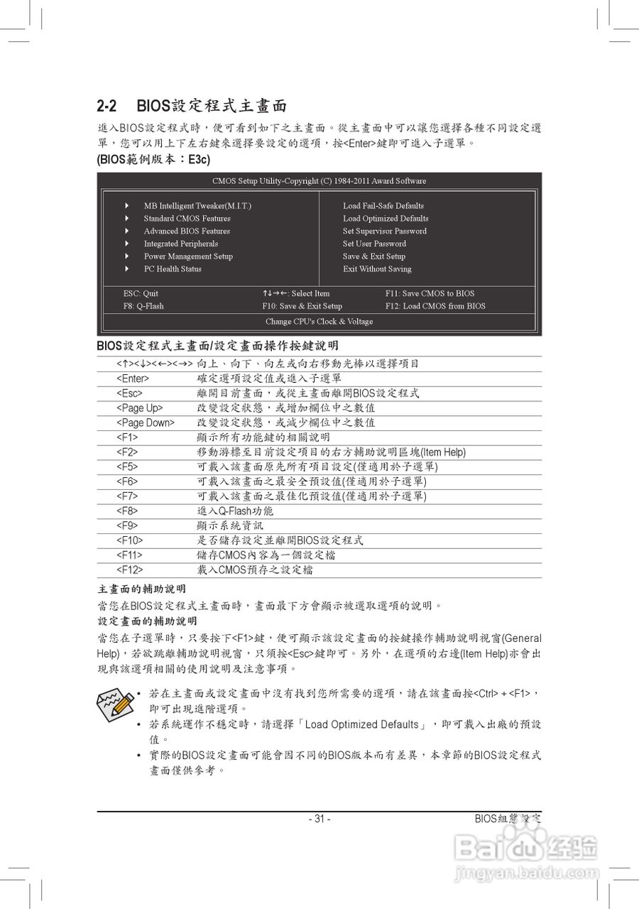 技嘉GA-P67-DS3-B3主板使用手冊:[4]