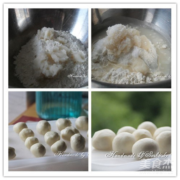 蛋黄酥的家常做法