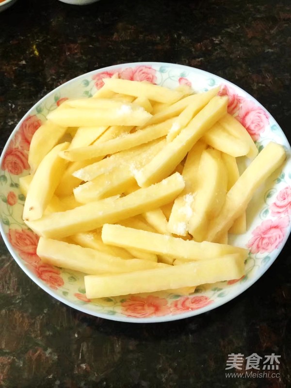 炸薯条的家常做法