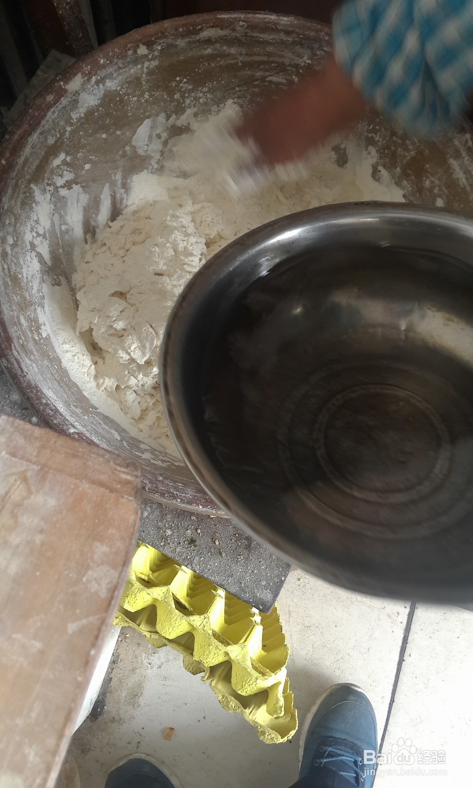 在家里自己烙饼