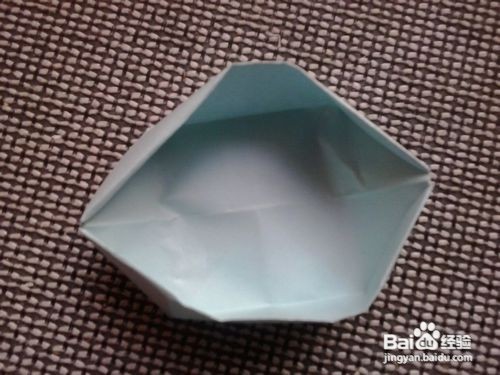 小笸箩的折纸方法
