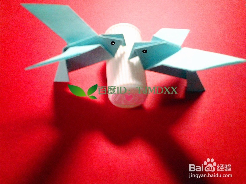 儿童益智手工折纸——恩爱的信鸽
