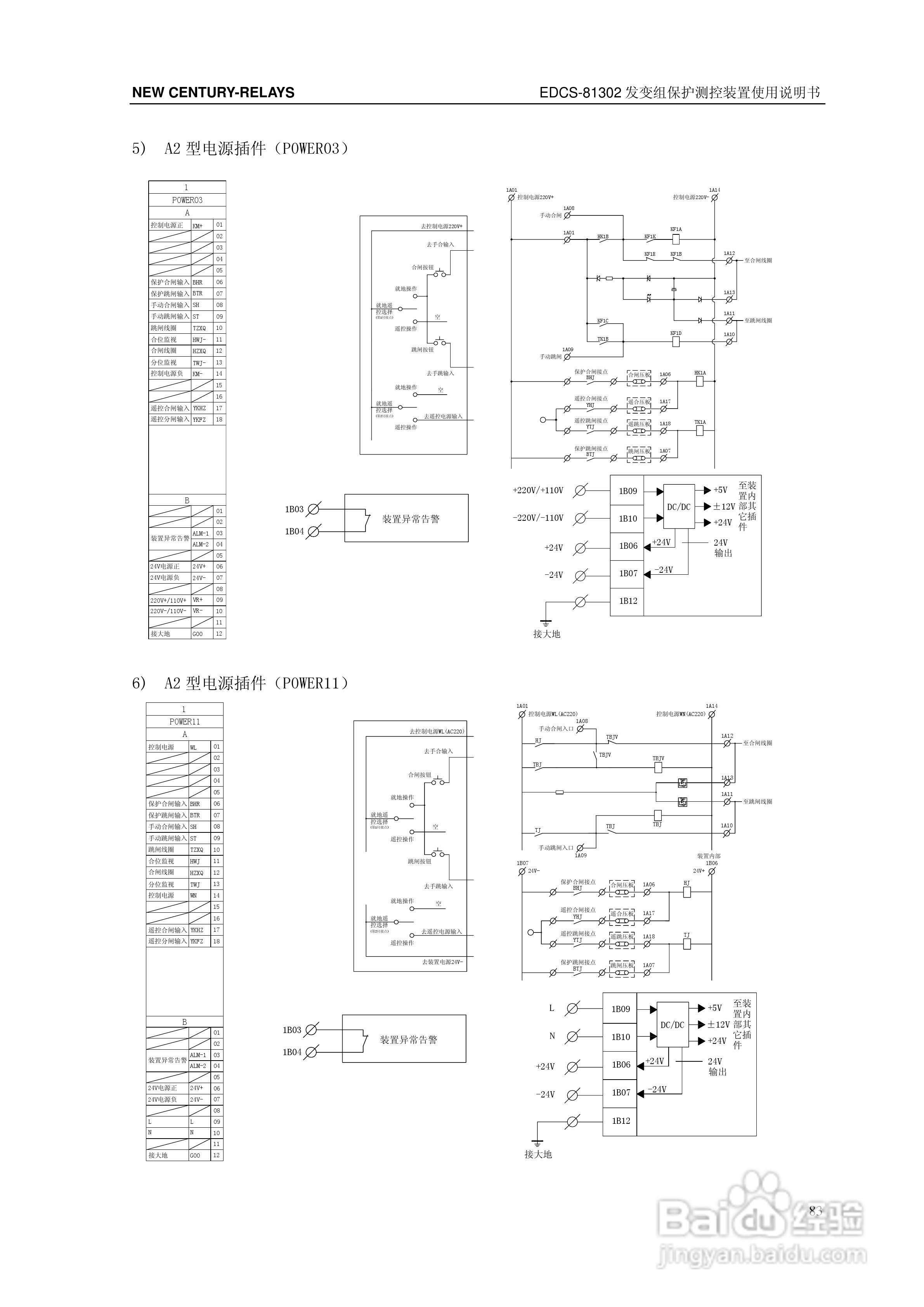 新世纪EDCS-81302发变组保护测控装置说明书:[9]