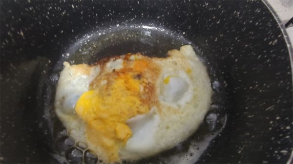 西红柿煎蛋酸汤丸子