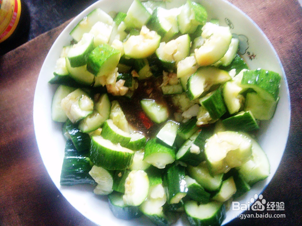 凉拌黄瓜 家常菜