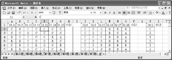 轻轻松松统计调查表