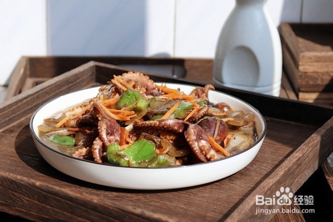 酱爆八爪鱼的做法