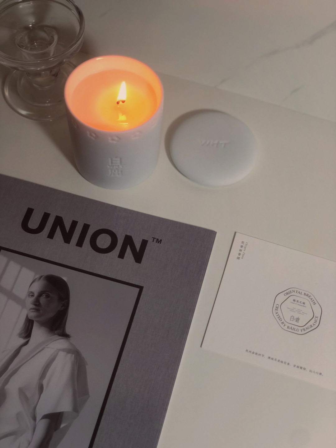 香氛蜡烛分享,白鹿桂玉之地的专属桂花香