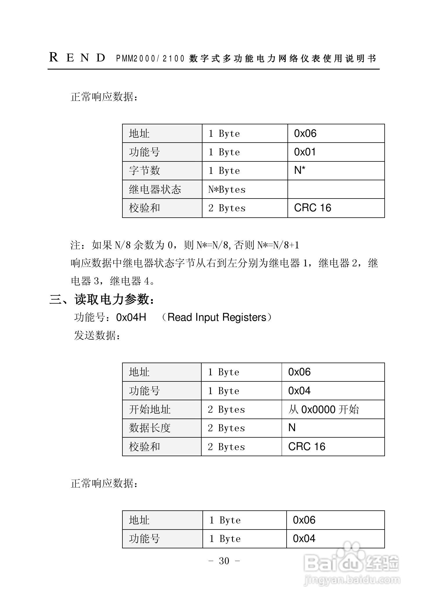 PMM2000/2100 数字式多功能电力网络仪表使用说明书:[4]