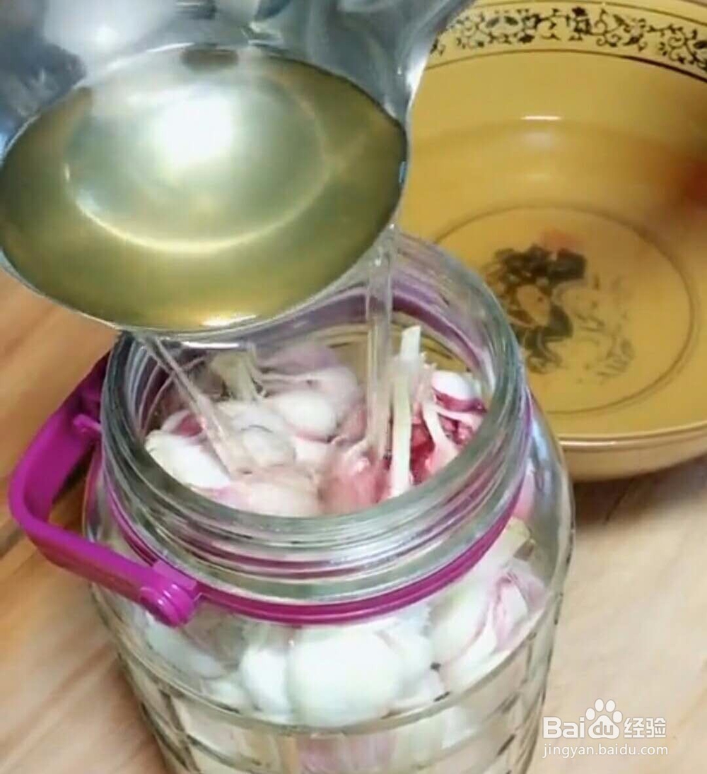 糖醋蒜家庭做法