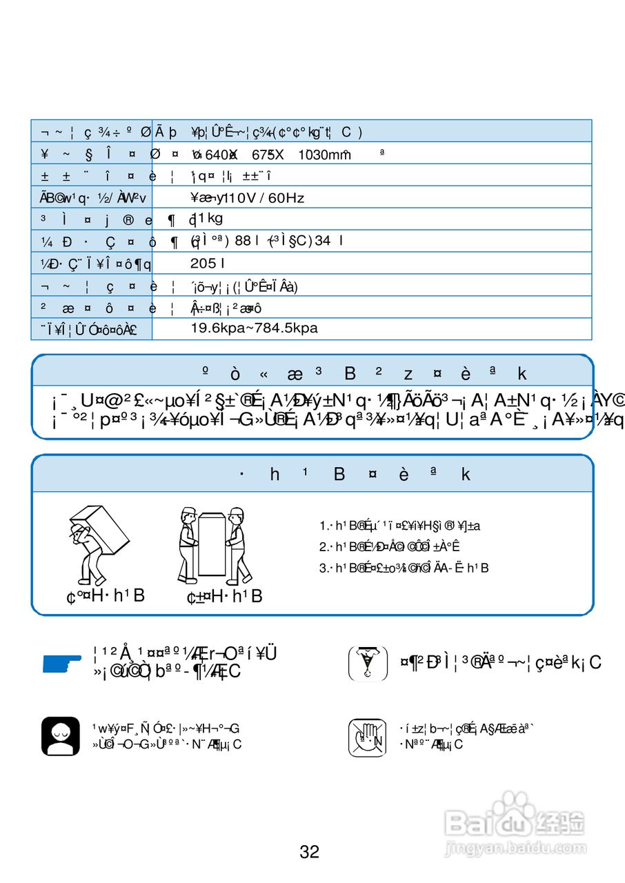三洋SW-15DV1洗衣机使用说明书:[4]