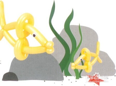 魔法气球造型教程系列之：[9]鱼