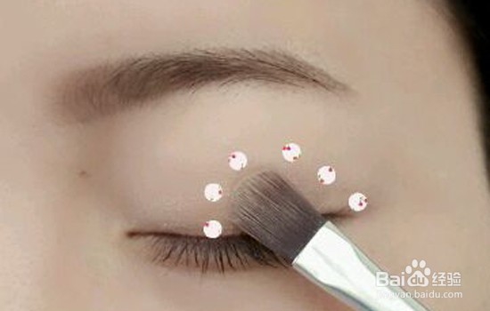 艺术橘色眼妆教程