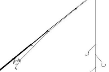 海竿串钩钓大鲤鱼钓法