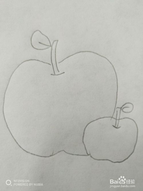 简单的苹果怎么画（八）