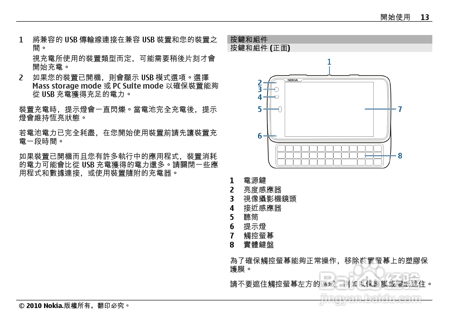 诺基亚Nokia N900手机使用说明书:[2]