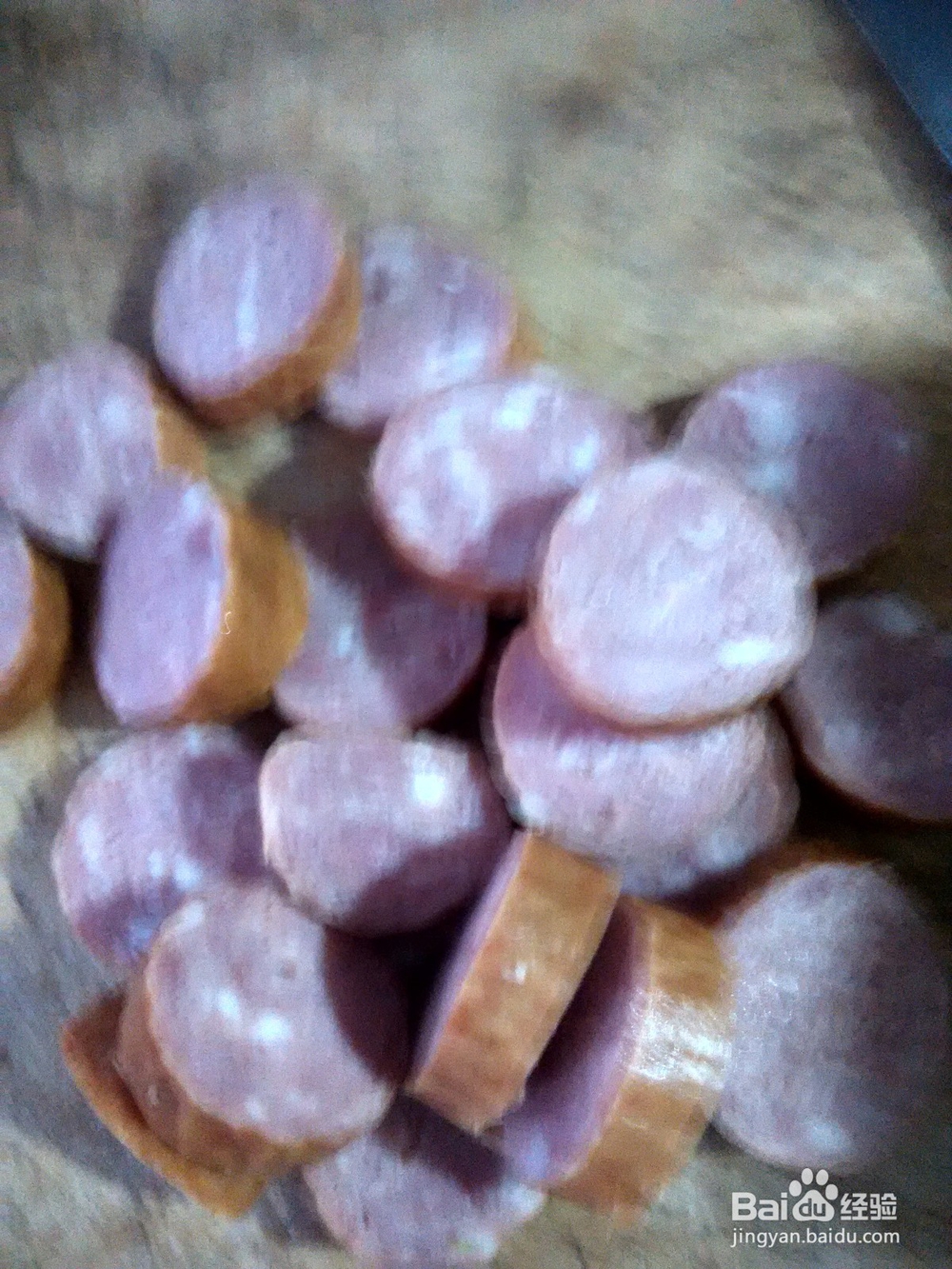 平菇炒香肠白菜