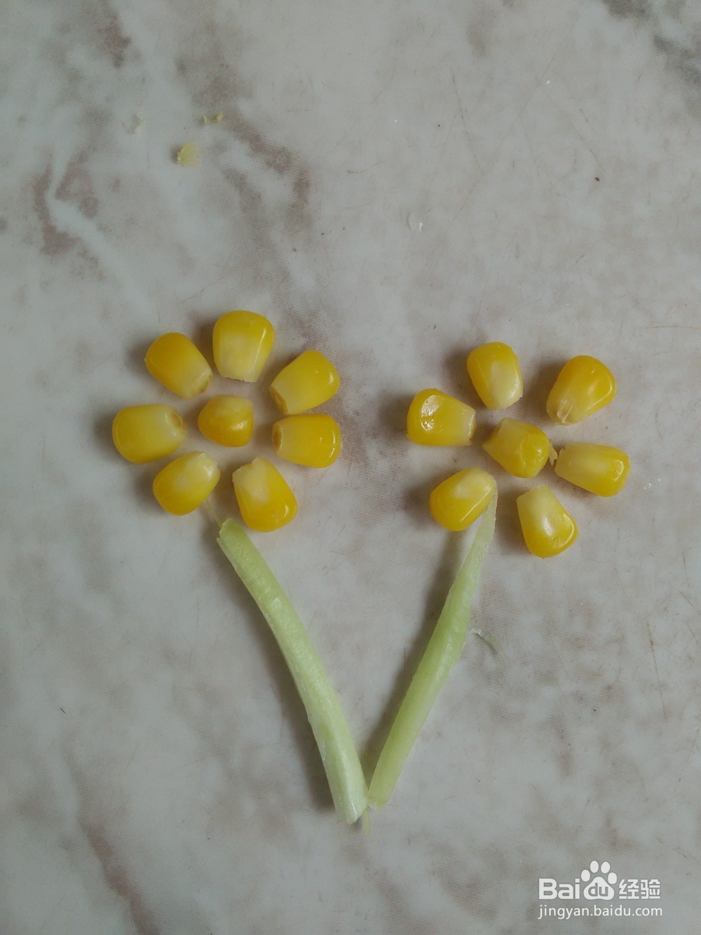 玉米洋白菜怎么做花朵
