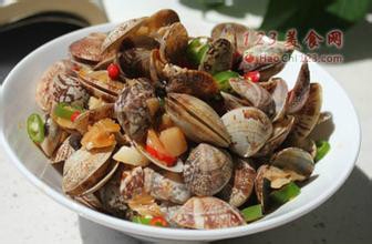 炒蛤蜊的做法