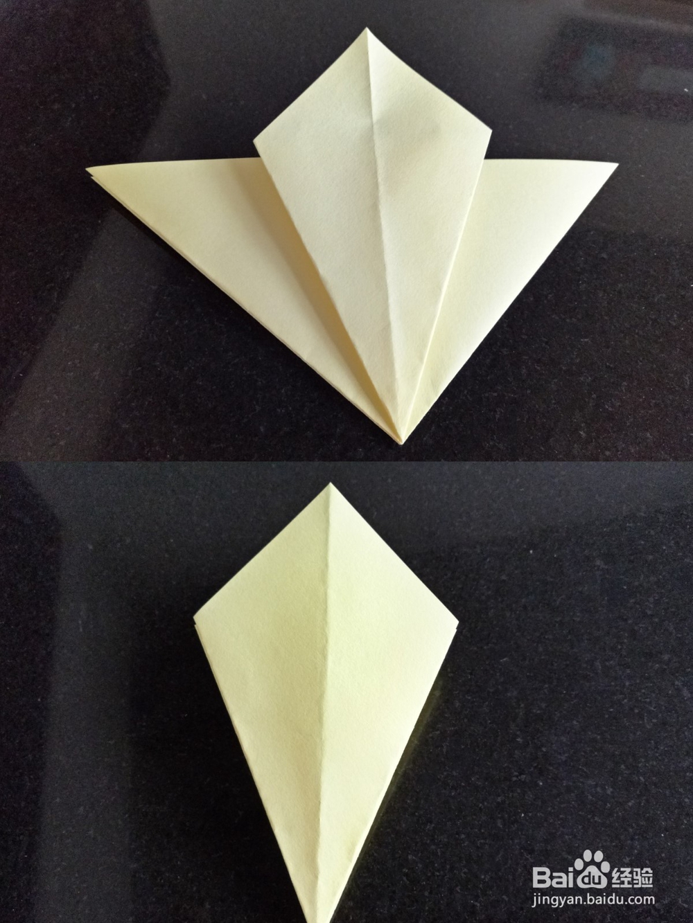 百合花的折纸教程