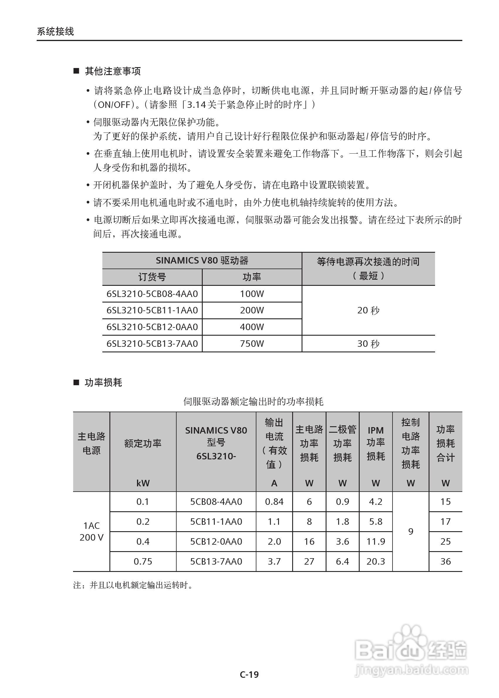 西门子 SINAMICS V80司小型伺服驱动器操作手册:[3]
