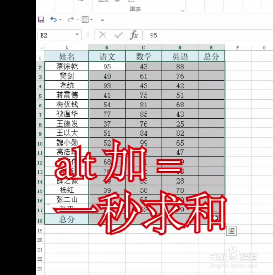 Excel小技巧,神奇的ALT键