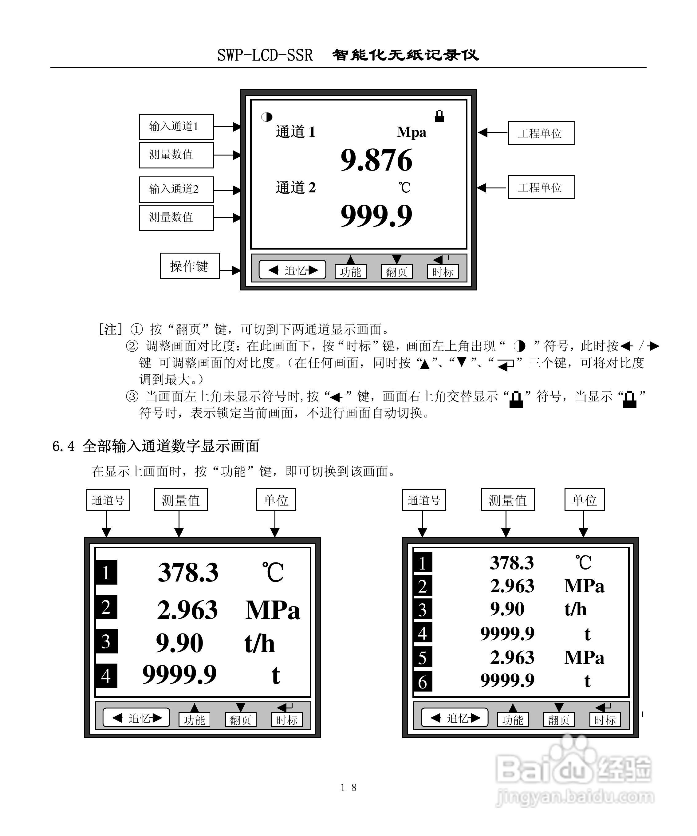 昌晖SWP-LCD-SSR无纸记录仪说明书:[2]