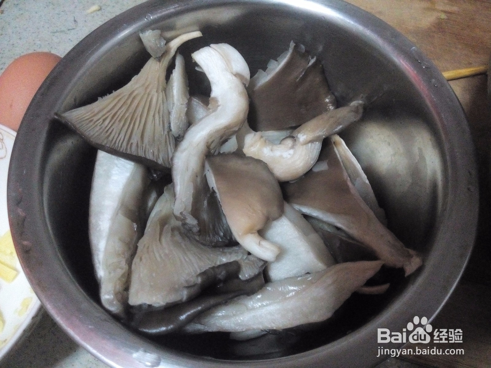 豆苗蘑菇蛋花汤