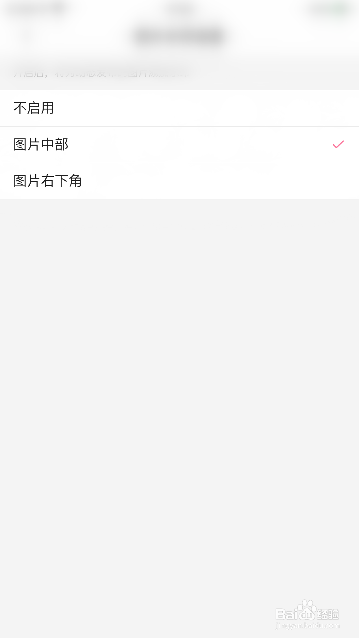 哔哩哔哩如何启用动态图片水印设置