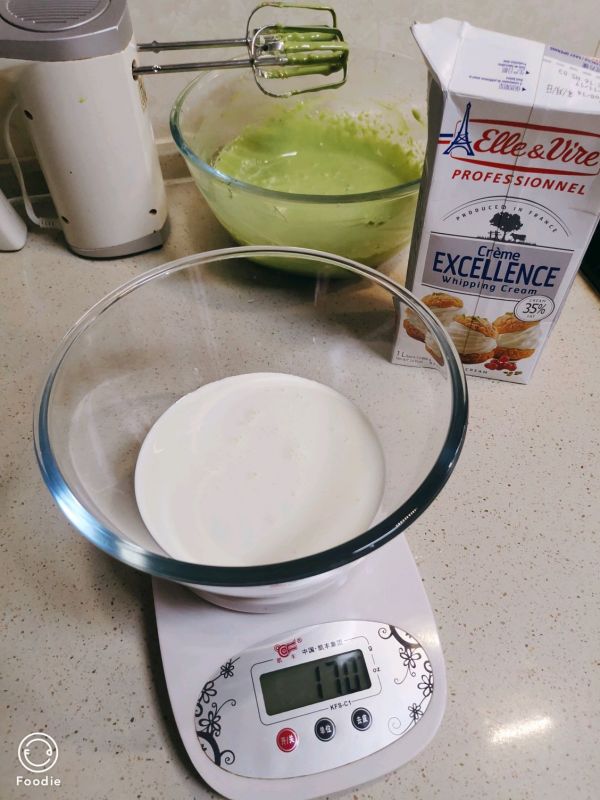 抹茶冻芝士蛋糕