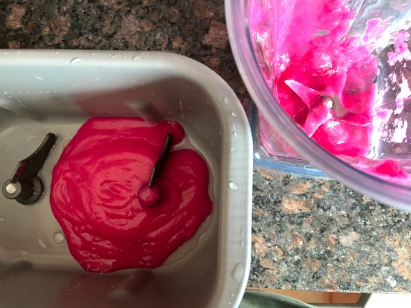 火龙果麻薯芋头欧包