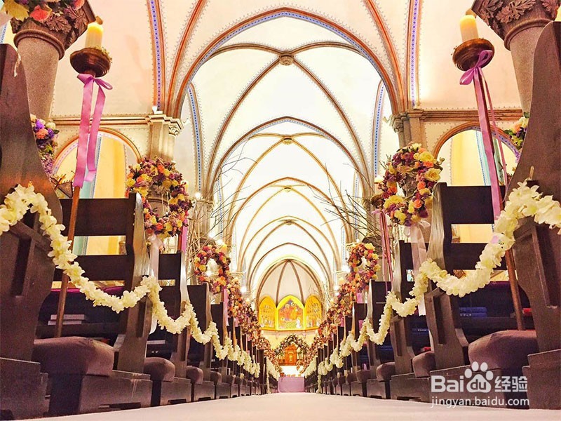 北京西直门教堂婚礼