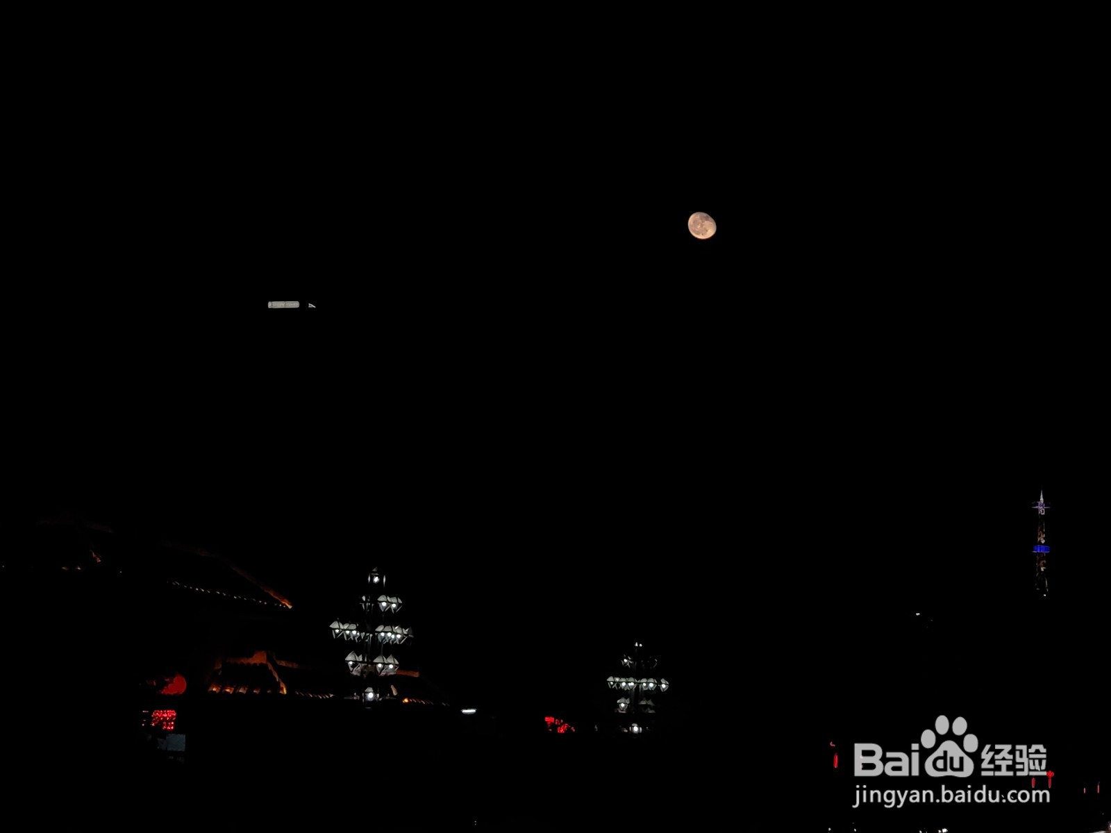 夜晚拍月亮怎么调相机