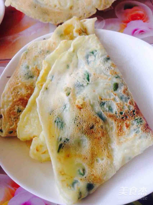 葱香煎饼的做法
