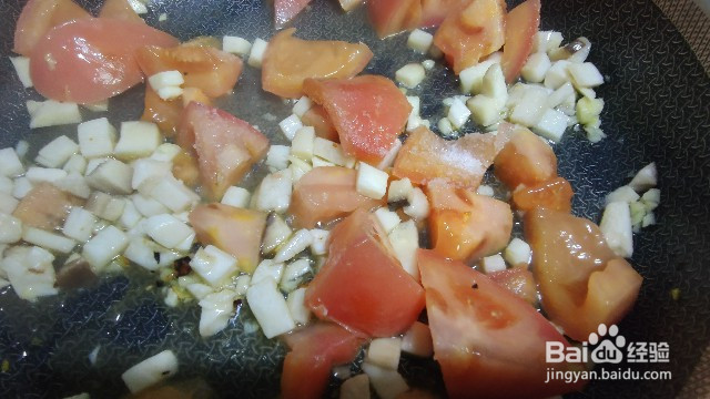 西红柿芹菜叶子疙瘩汤的做法