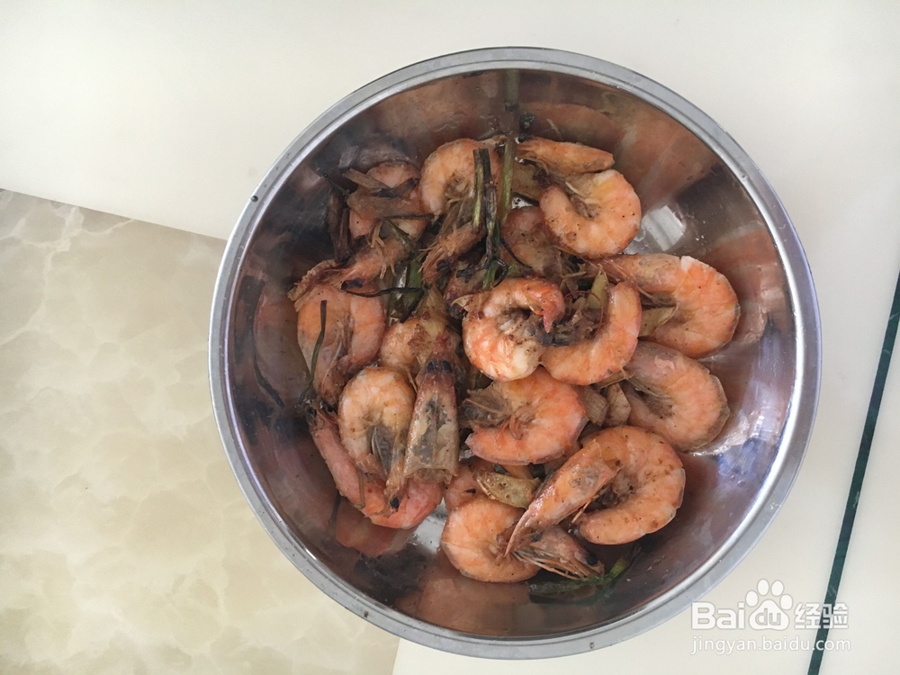 美味炒虾的做法