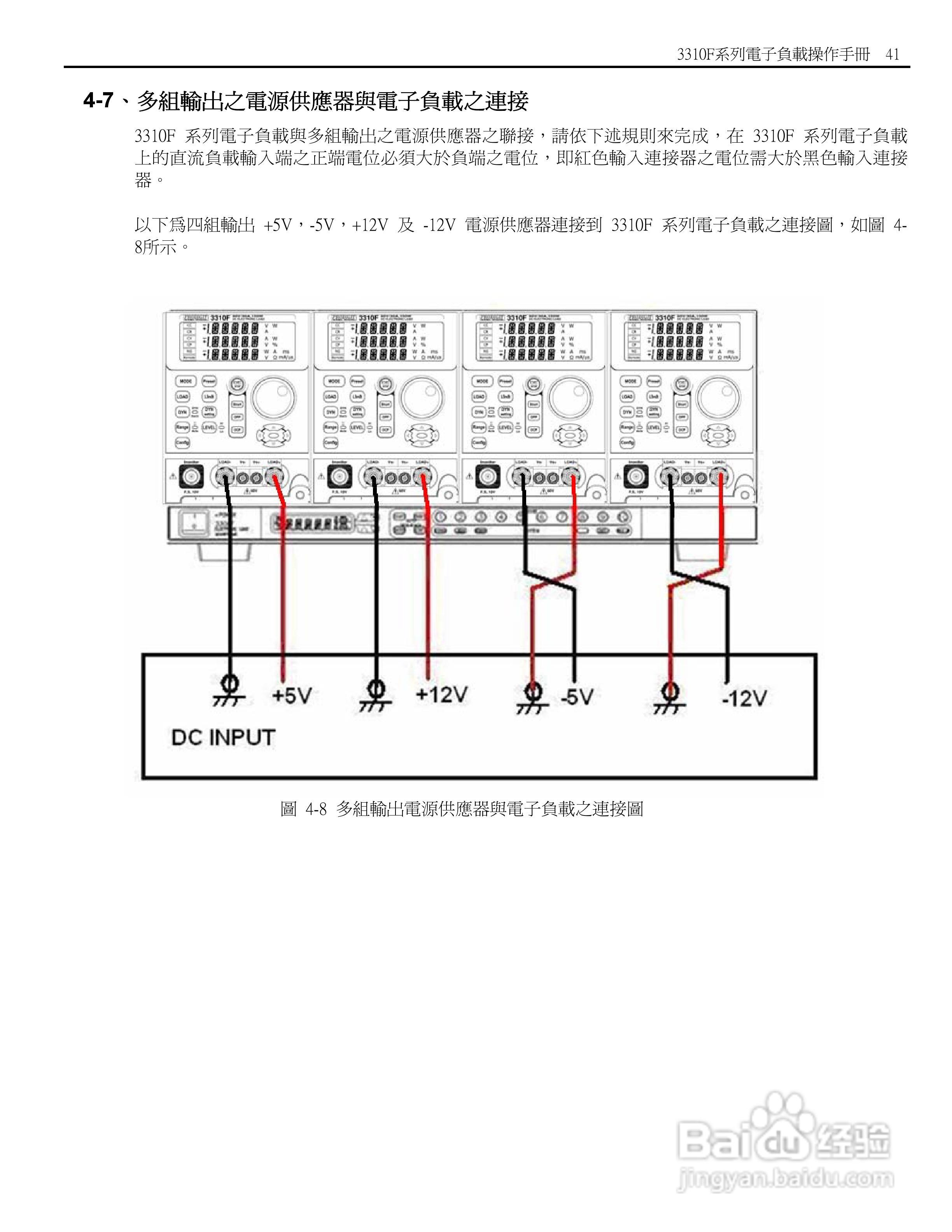 博计3310F系列电子负载使用手册:[5]